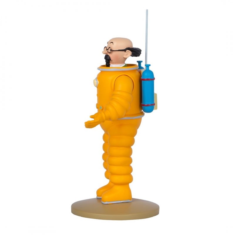 Prof Calculus Tintin Professor Cuthbert Calculus Astronaut Figurine 12 cm – L'Oiseau ...