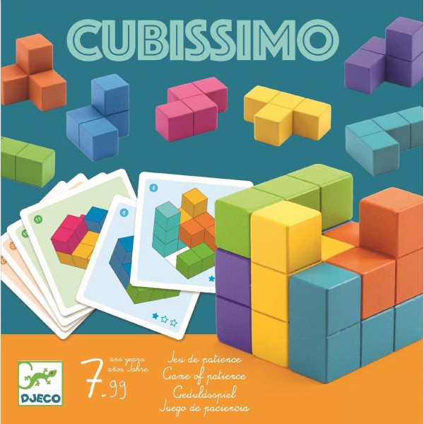 Cubissimo Jeu de Patience Cubissimo en Bois - Dès 7 Ans – L'Oiseau de Paradis