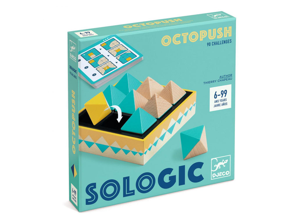 Jeu de logique Sologic OctoPush - 90 défis dès 6 ans – L'Oiseau de Paradis
